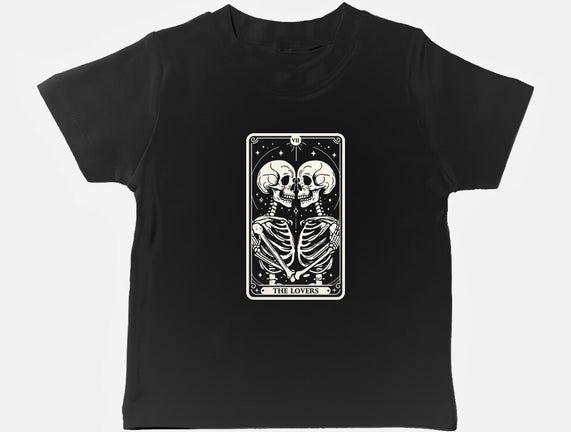 The Lovers Tarot Skull