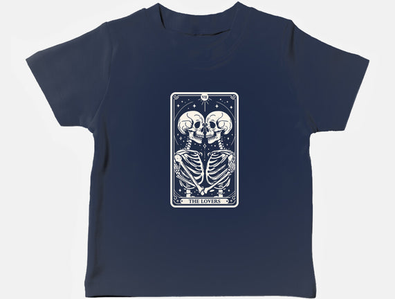 The Lovers Tarot Skull