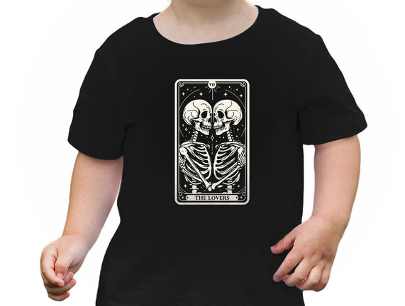 The Lovers Tarot Skull