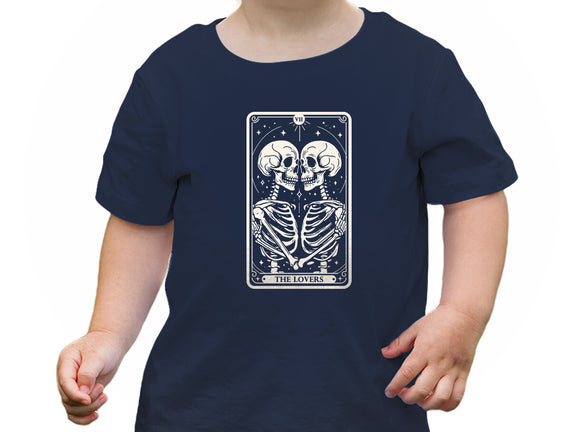 The Lovers Tarot Skull