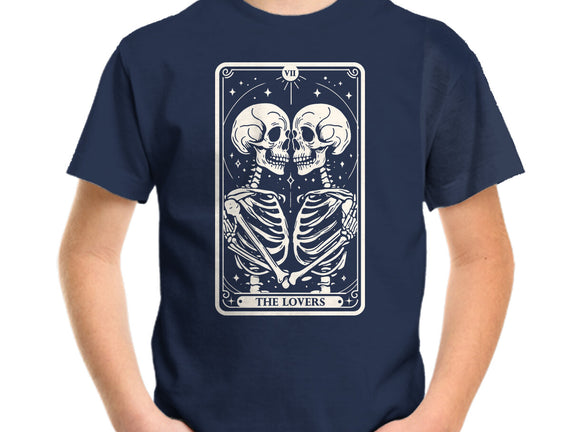 The Lovers Tarot Skull