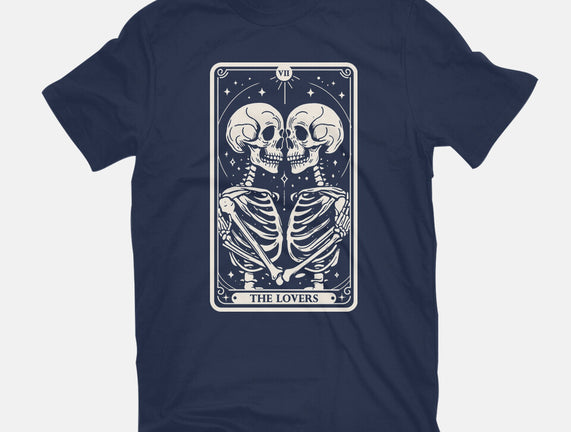The Lovers Tarot Skull