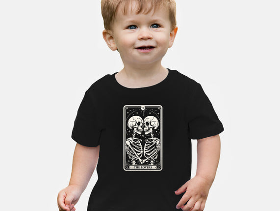 The Lovers Tarot Skull