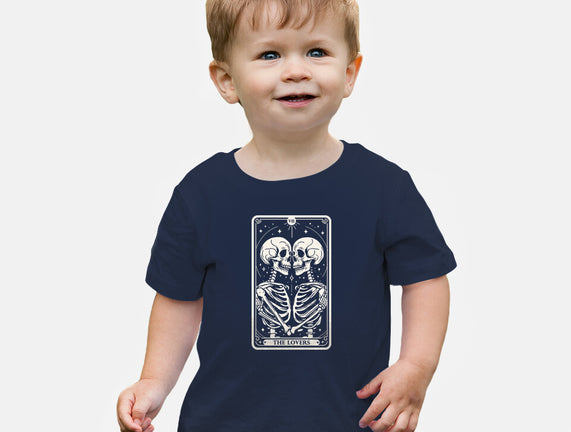 The Lovers Tarot Skull