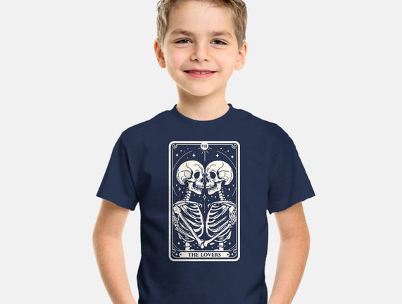 The Lovers Tarot Skull