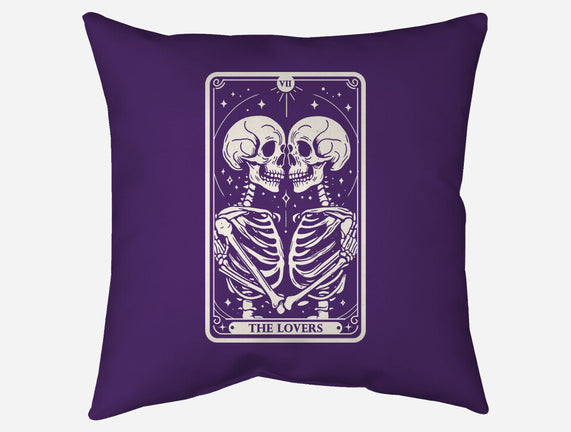 The Lovers Tarot Skull