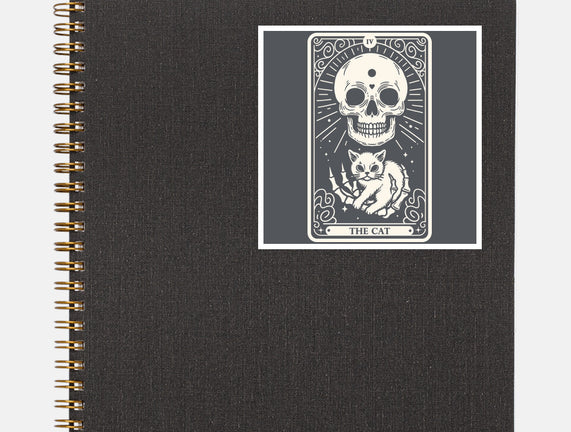 The Cat Tarot Skull