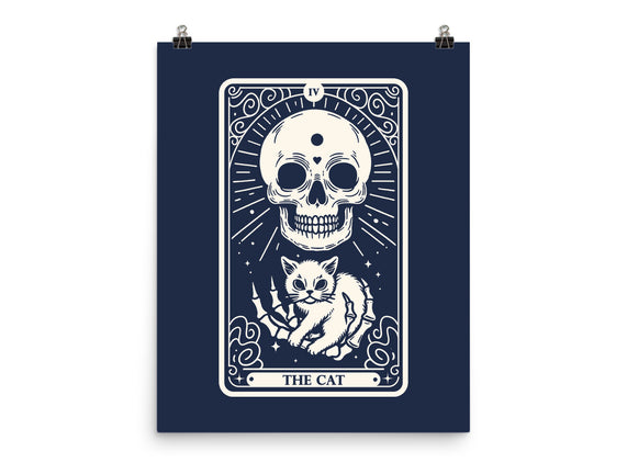 The Cat Tarot Skull