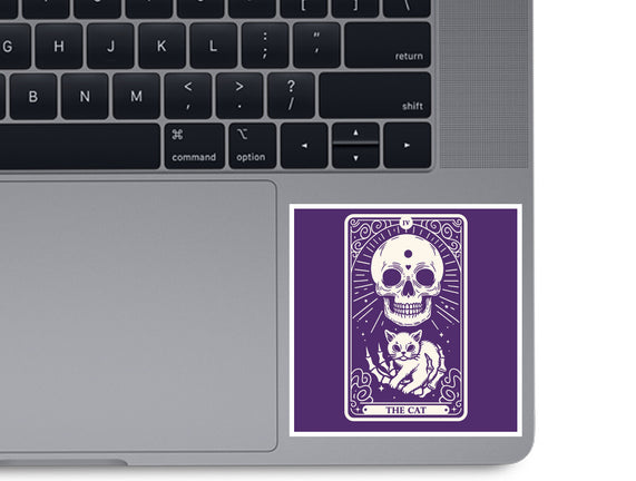 The Cat Tarot Skull