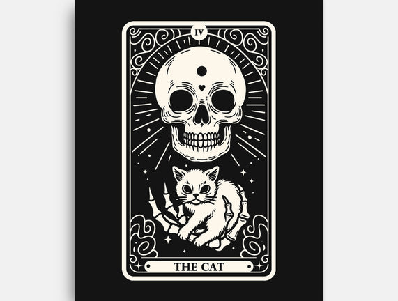 The Cat Tarot Skull