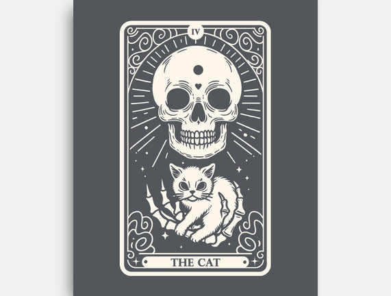 The Cat Tarot Skull
