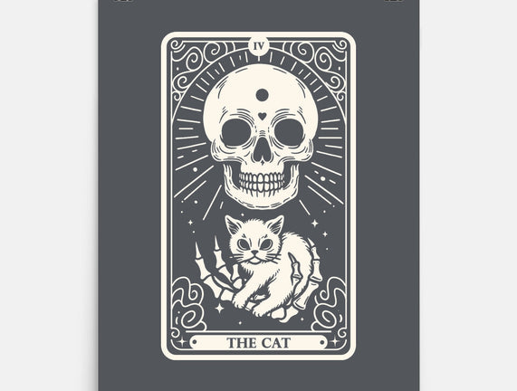 The Cat Tarot Skull