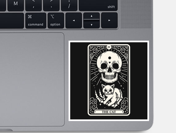 The Cat Tarot Skull
