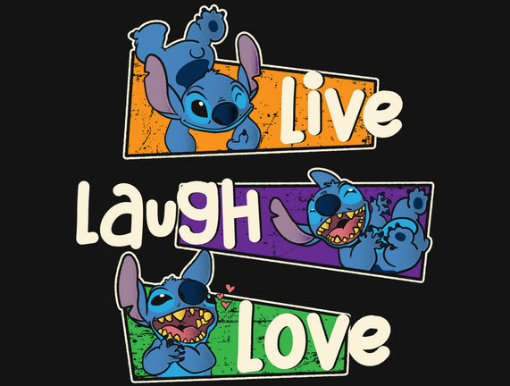 Live Laugh And Love Stitch