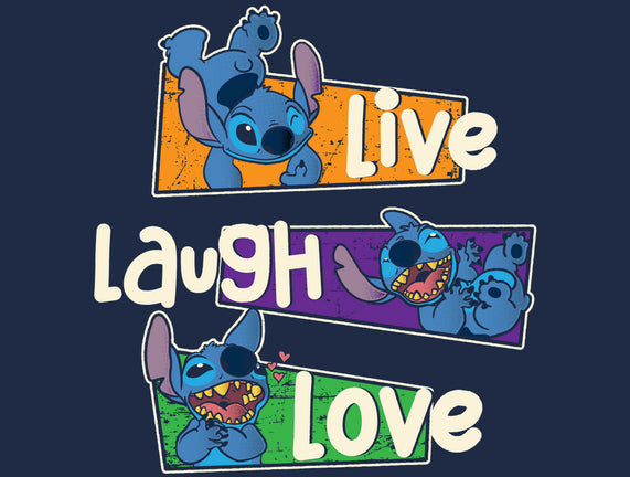 Live Laugh And Love Stitch
