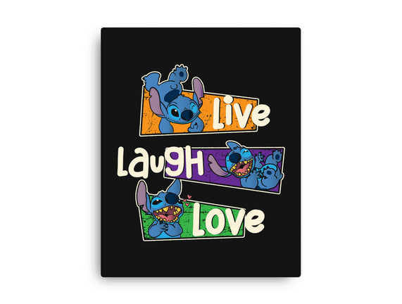 Live Laugh And Love Stitch