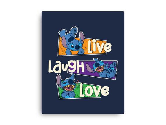 Live Laugh And Love Stitch