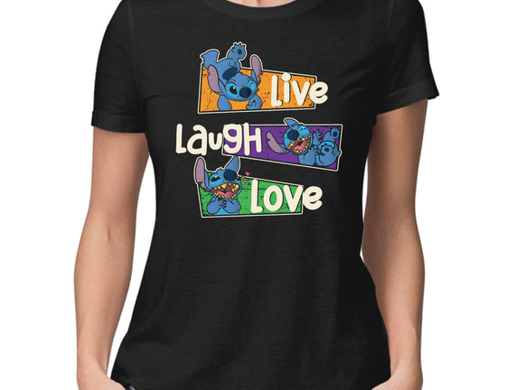 Live Laugh And Love Stitch