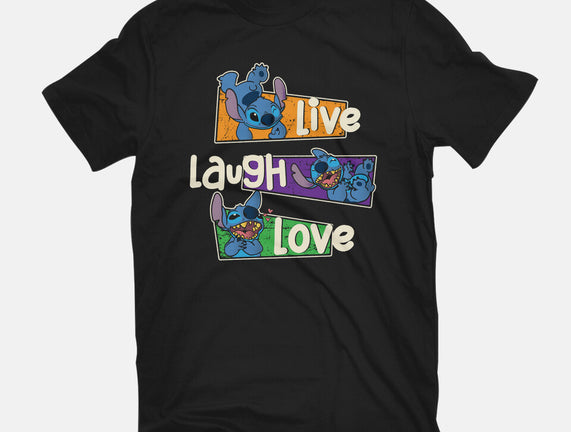 Live Laugh And Love Stitch