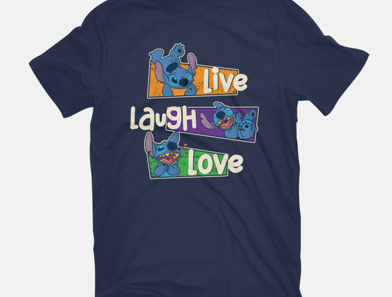 Live Laugh And Love Stitch