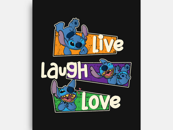 Live Laugh And Love Stitch