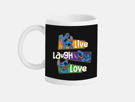 Live Laugh And Love Stitch