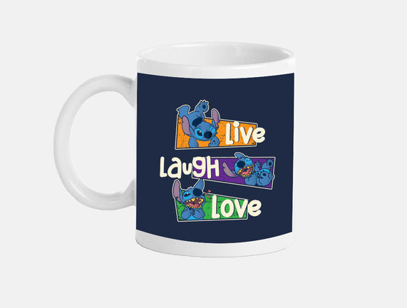 Live Laugh And Love Stitch
