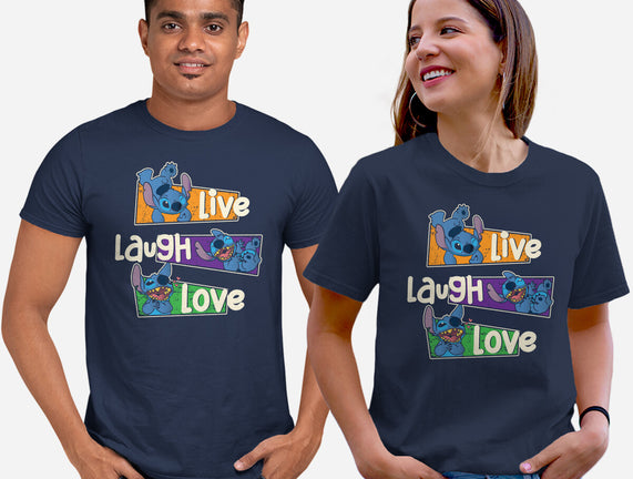 Live Laugh And Love Stitch