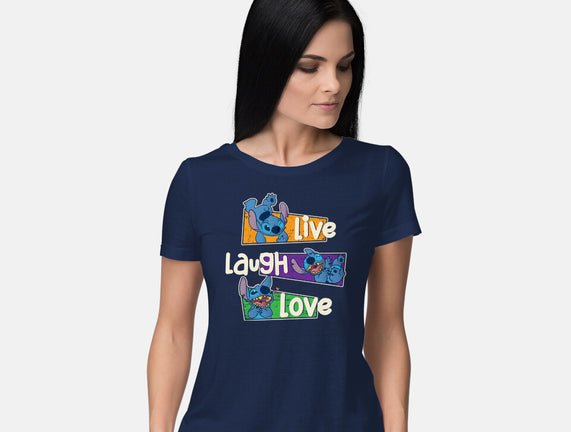 Live Laugh And Love Stitch