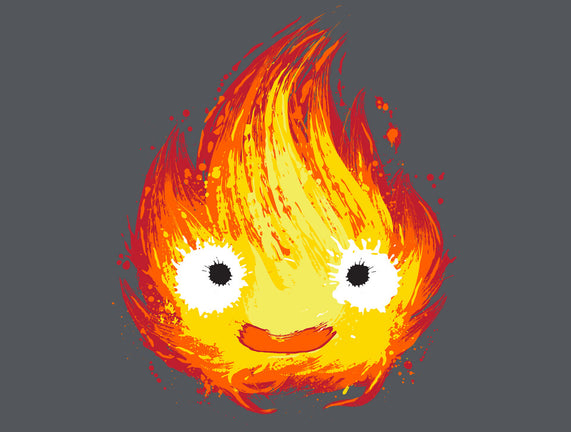 Fire Demon Painting