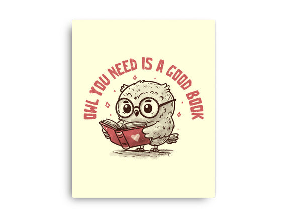 Owl You Need Is A Good Book