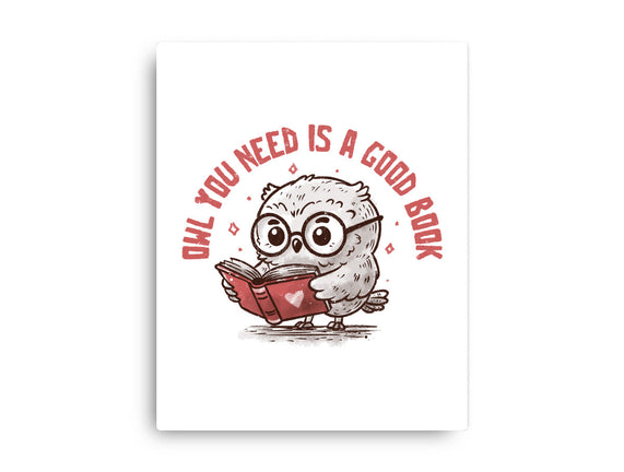 Owl You Need Is A Good Book