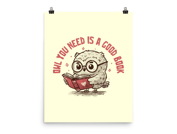 Owl You Need Is A Good Book