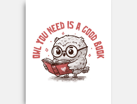 Owl You Need Is A Good Book