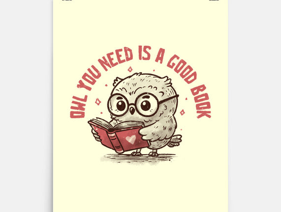 Owl You Need Is A Good Book