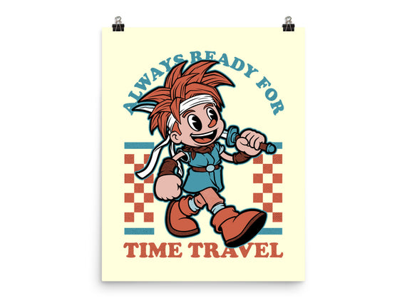 Game Mascot Time Travel Kid