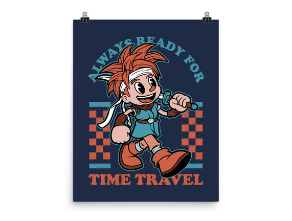 Game Mascot Time Travel Kid