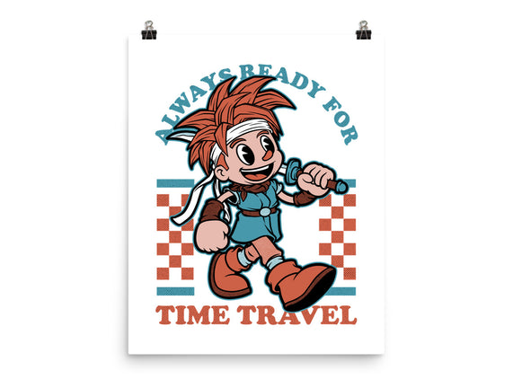 Game Mascot Time Travel Kid