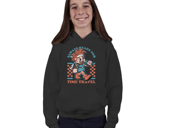 Game Mascot Time Travel Kid
