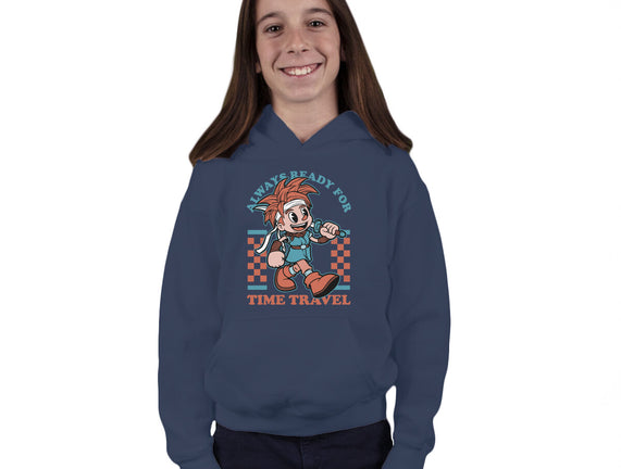 Game Mascot Time Travel Kid