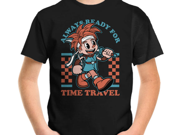Game Mascot Time Travel Kid