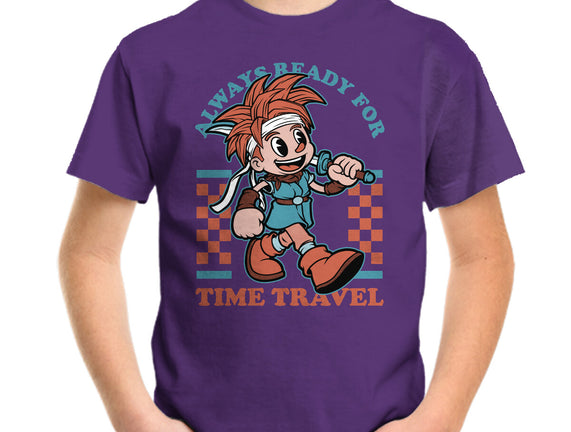 Game Mascot Time Travel Kid