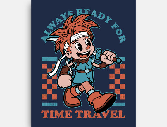 Game Mascot Time Travel Kid