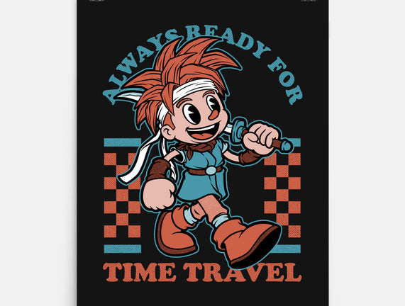 Game Mascot Time Travel Kid