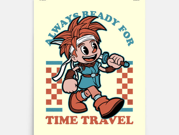 Game Mascot Time Travel Kid