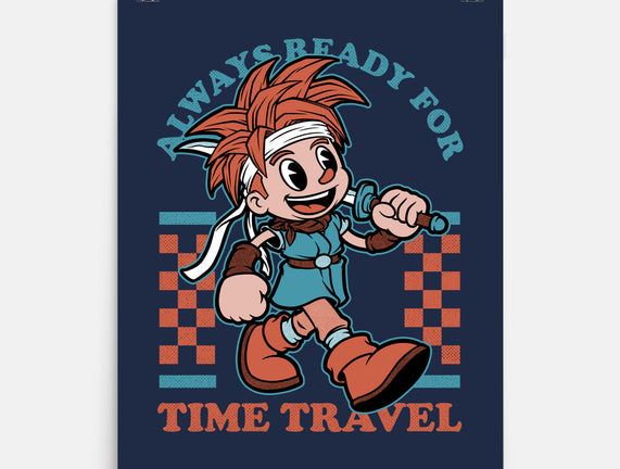 Game Mascot Time Travel Kid