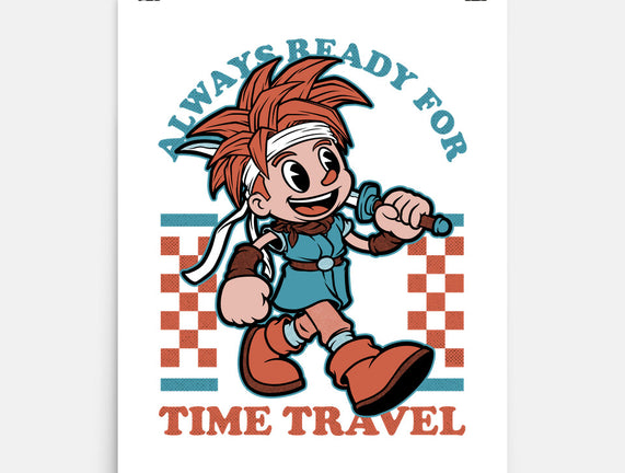 Game Mascot Time Travel Kid