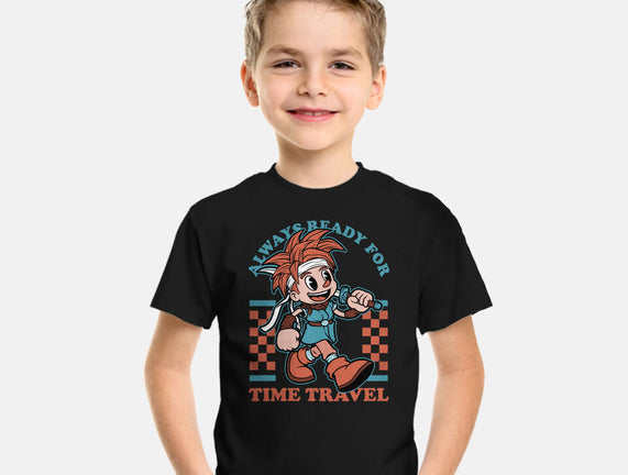 Game Mascot Time Travel Kid