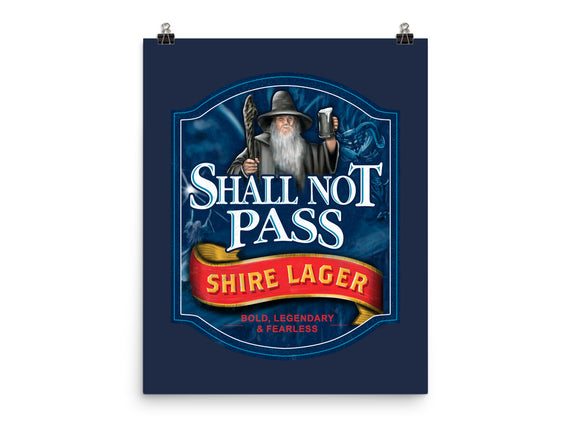 Shall Not Pass Lager