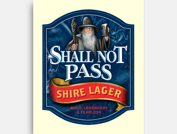 Shall Not Pass Lager